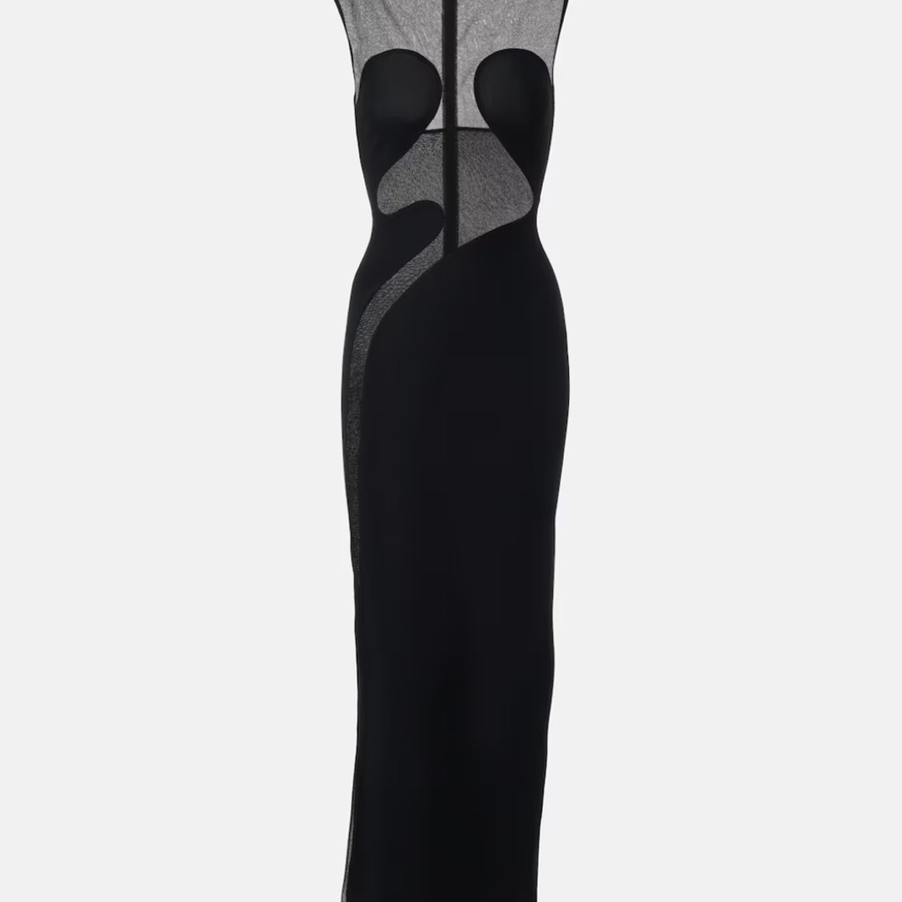 Alaia Panel Mesh Dress Size 4 NWT